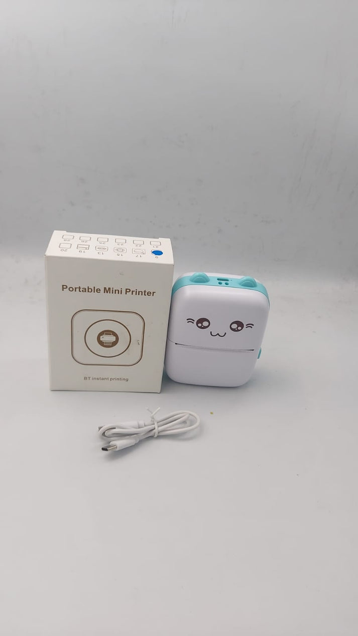 Portable Mini Pocket Printer BT Thermal Printer