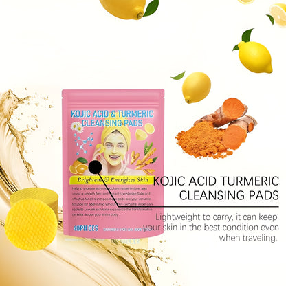 Kojic Acid & Turmeric Cleansing Pads (Original)